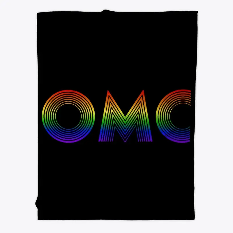 OMC Rainbow Logo Blanket