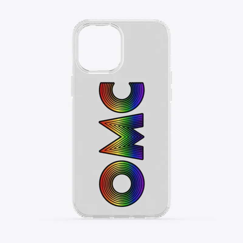 Rainbow OMC iPhone Clear Case