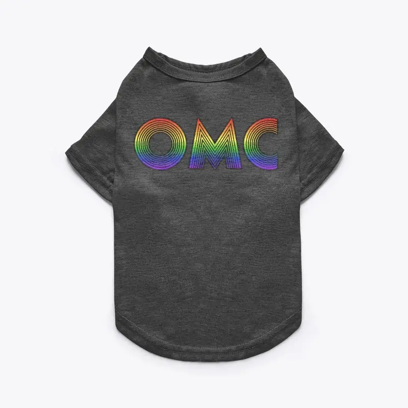 OMC Rainbow Logo Pet Tee