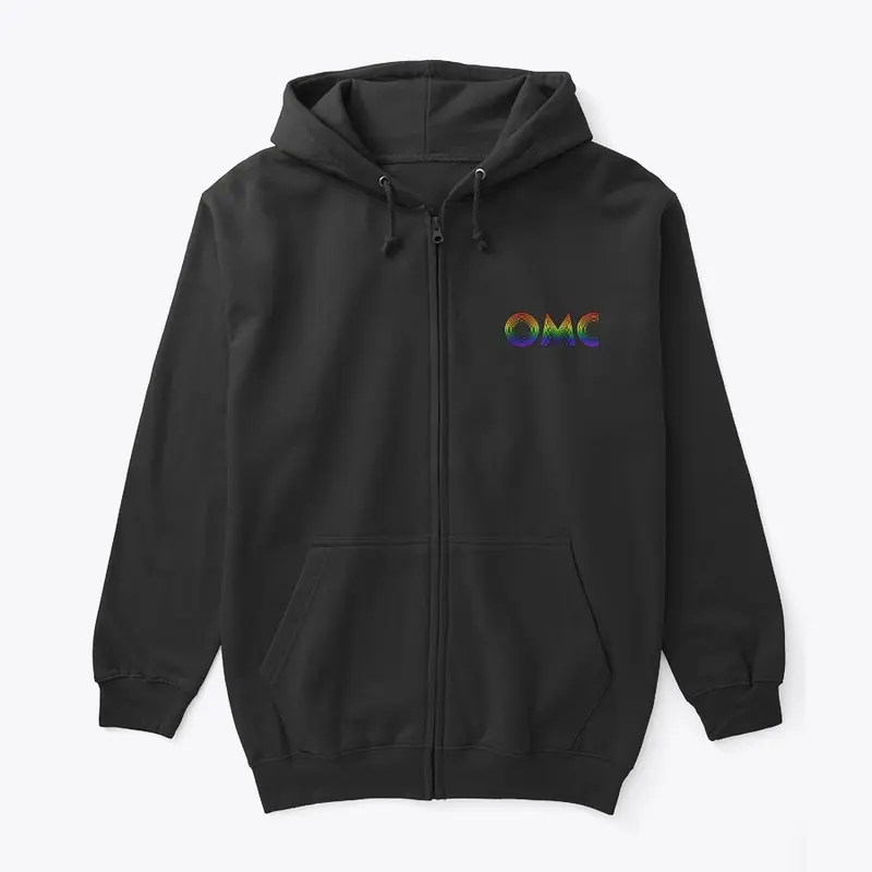 OMC Rainbow Logo Zip Hoodie